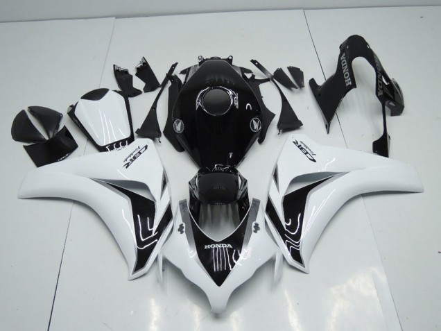 Blanc et Noir Gris Carénage Moto Honda CBR 1000 RR 2008-2011 Blanc et Noir Gris Carénage Moto Honda CBR 1000 RR 2008-2011