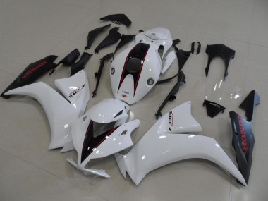 Blanc et Noir Mat Style OEM Carénage Moto Honda CBR 1000 RR 2012-2016