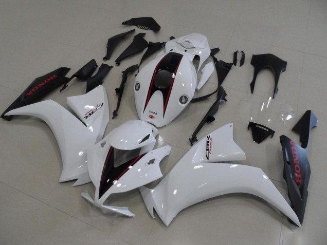 Blanc et Noir Mat Style OEM Carénage Moto Honda CBR 1000 RR 2012-2016 Blanc et Noir Mat Style OEM Carénage Moto Honda CBR 1000 RR 2012-2016