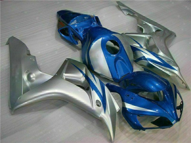Bleu Argent Carénage Moto Honda CBR 1000 RR 2006-2007 Bleu Argent Carénage Moto Honda CBR 1000 RR 2006-2007