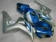 Bleu Argent Carénage Moto Honda CBR 1000 RR 2006-2007 Bleu Argent Carénage Moto Honda CBR 1000 RR 2006-2007