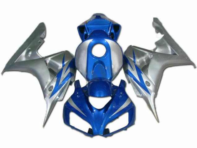 Bleu Argent Carénage Moto Honda CBR 1000 RR 2006-2007 Bleu Argent Carénage Moto Honda CBR 1000 RR 2006-2007