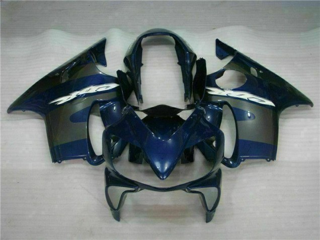 Bleu Argent Carénage Moto Honda CBR 600 F4i 2004-2007 Bleu Argent Carénage Moto Honda CBR 600 F4i 2004-2007