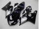 Bleu Argent Carénage Moto Suzuki GSXR 600 / 750 K4 2004-2005 Bleu Argent Carénage Moto Suzuki GSXR 600 / 750 K4 2004-2005