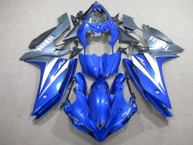 Bleu Argent Carénage Moto Yamaha R1 2007-2008