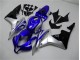 Bleu Argent Noir Carénage Moto Honda CBR 600 RR 2007-2008 Bleu Argent Noir Carénage Moto Honda CBR 600 RR 2007-2008