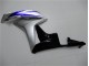 Bleu Argent Noir Carénage Moto Honda CBR 600 RR 2007-2008 Bleu Argent Noir Carénage Moto Honda CBR 600 RR 2007-2008