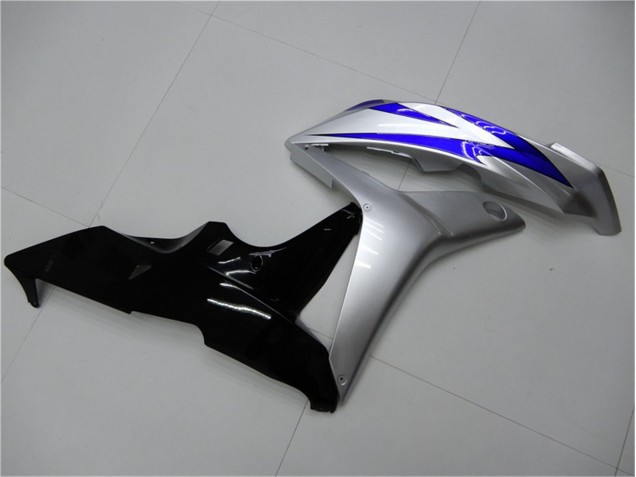 Bleu Argent Noir Carénage Moto Honda CBR 600 RR 2007-2008 Bleu Argent Noir Carénage Moto Honda CBR 600 RR 2007-2008
