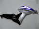 Bleu Argent Noir Carénage Moto Honda CBR 600 RR 2007-2008 Bleu Argent Noir Carénage Moto Honda CBR 600 RR 2007-2008