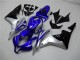Bleu Argent Noir Carénage Moto Honda CBR 600 RR 2007-2008 Bleu Argent Noir Carénage Moto Honda CBR 600 RR 2007-2008