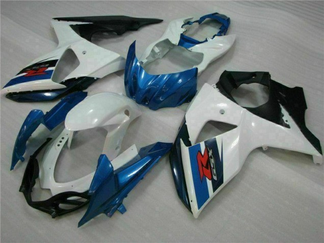 Bleu Blanc Carénage Moto ABS Suzuki GSXR 1000 K9 2009-2016 Bleu Blanc Carénage Moto ABS Suzuki GSXR 1000 K9 2009-2016