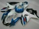 Bleu Blanc Carénage Moto ABS Suzuki GSXR 1000 K9 2009-2016 Bleu Blanc Carénage Moto ABS Suzuki GSXR 1000 K9 2009-2016