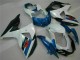 Bleu Blanc Carénage Moto ABS Suzuki GSXR 1000 K9 2009-2016 Bleu Blanc Carénage Moto ABS Suzuki GSXR 1000 K9 2009-2016