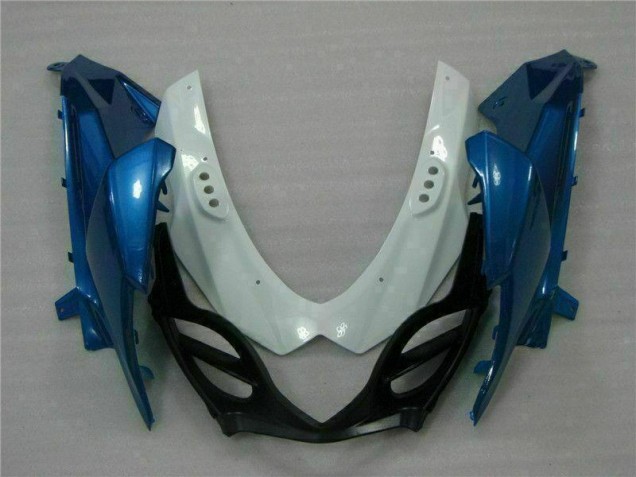 Bleu Blanc Carénage Moto ABS Suzuki GSXR 1000 K9 2009-2016 Bleu Blanc Carénage Moto ABS Suzuki GSXR 1000 K9 2009-2016
