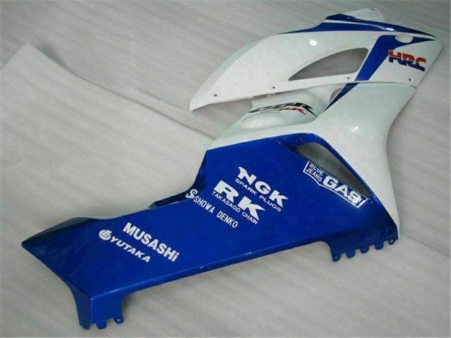 Bleu Blanc Carénage Moto Honda CBR 1000 RR 2004-2005 Bleu Blanc Carénage Moto Honda CBR 1000 RR 2004-2005