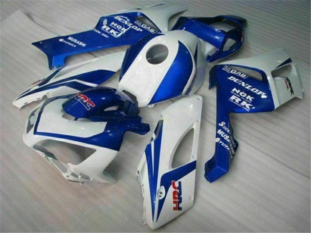 Bleu Blanc Carénage Moto Honda CBR 1000 RR 2004-2005 Bleu Blanc Carénage Moto Honda CBR 1000 RR 2004-2005
