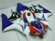 Bleu Blanc Carénage Moto Honda CBR 1000 RR 2006-2007 Bleu Blanc Carénage Moto Honda CBR 1000 RR 2006-2007