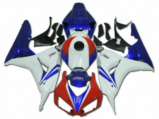 Bleu Blanc Carénage Moto Honda CBR 1000 RR 2006-2007 Bleu Blanc Carénage Moto Honda CBR 1000 RR 2006-2007