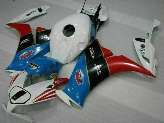 Bleu Blanc Carénage Moto Honda CBR 1000 RR 2012-2016 Bleu Blanc Carénage Moto Honda CBR 1000 RR 2012-2016