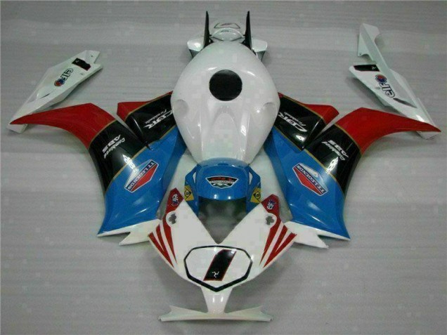 Bleu Blanc Carénage Moto Honda CBR 1000 RR 2012-2016 Bleu Blanc Carénage Moto Honda CBR 1000 RR 2012-2016
