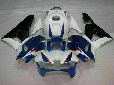 Bleu Blanc Carénage Moto Honda CBR 600 RR 2013-2021
