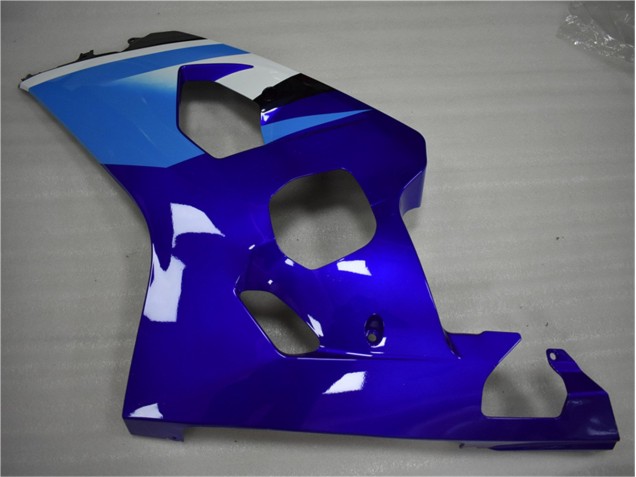 Bleu Blanc Carénage Moto Suzuki GSXR 600 / 750 K4 2004-2005 Bleu Blanc Carénage Moto Suzuki GSXR 600 / 750 K4 2004-2005