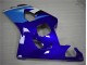 Bleu Blanc Carénage Moto Suzuki GSXR 600 / 750 K4 2004-2005 Bleu Blanc Carénage Moto Suzuki GSXR 600 / 750 K4 2004-2005