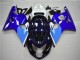 Bleu Blanc Carénage Moto Suzuki GSXR 600 / 750 K4 2004-2005 Bleu Blanc Carénage Moto Suzuki GSXR 600 / 750 K4 2004-2005