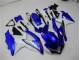 Bleu Blanc Carénage Moto Suzuki GSXR 600 / 750 K8 2008-2010 Bleu Blanc Carénage Moto Suzuki GSXR 600 / 750 K8 2008-2010