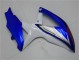 Bleu Blanc Carénage Moto Suzuki GSXR 600 / 750 K8 2008-2010 Bleu Blanc Carénage Moto Suzuki GSXR 600 / 750 K8 2008-2010