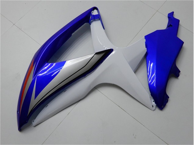 Bleu Blanc Carénage Moto Suzuki GSXR 600 / 750 K8 2008-2010 Bleu Blanc Carénage Moto Suzuki GSXR 600 / 750 K8 2008-2010