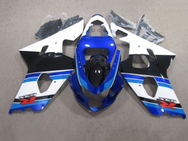 Bleu Blanc Carénage Moto Suzuki GSXR 600 K4 2004-2005