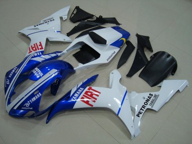 Bleu Blanc Carénage Moto Yamaha R1 2002-2003