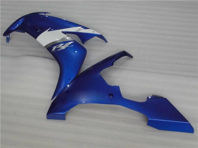 Bleu Blanc Carénage Moto Yamaha R1 2004-2006