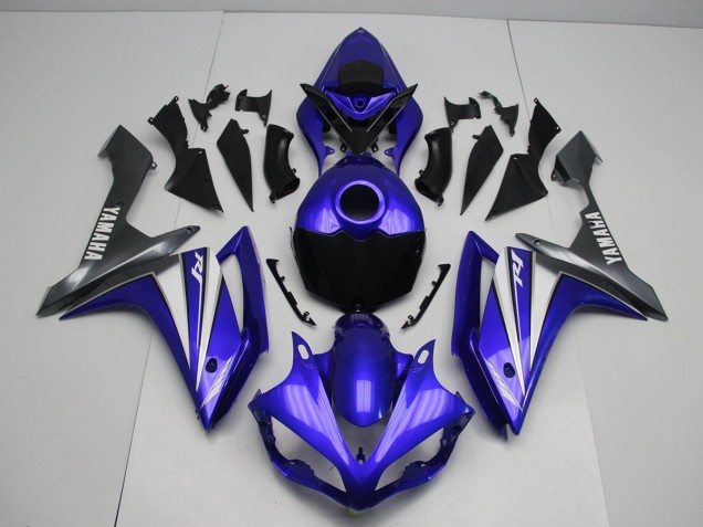 Bleu Blanc Carénage Moto Yamaha R1 2007-2008 Bleu Blanc Carénage Moto Yamaha R1 2007-2008