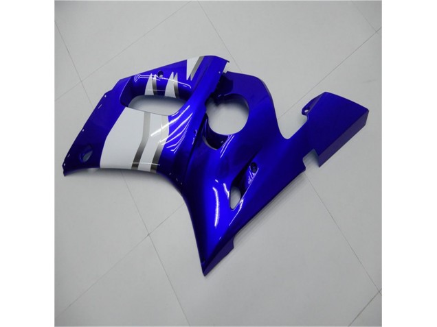 Bleu Blanc Carénage Moto Yamaha R6 1998-2002 Bleu Blanc Carénage Moto Yamaha R6 1998-2002