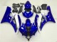 Bleu Blanc Carénage Moto Yamaha R6 2006-2007