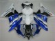 Bleu Blanc Carénage Moto Yamaha R6 2008-2016 Bleu Blanc Carénage Moto Yamaha R6 2008-2016