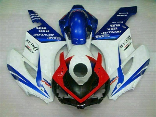 Bleu Blanc Carénages Moto Honda CBR 1000 RR 2004-2005 Bleu Blanc Carénages Moto Honda CBR 1000 RR 2004-2005