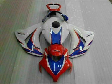 Bleu Blanc Carénages Moto Honda CBR 1000 RR 2008-2011