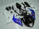 Bleu Blanc Carénages Moto Suzuki GSXR 1000 K5 2005-2006 Bleu Blanc Carénages Moto Suzuki GSXR 1000 K5 2005-2006