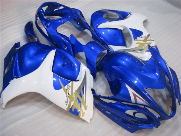 Bleu Blanc Carrosserie Moto Suzuki GSXR 1300 Hayabusa 2008-2019 Bleu Blanc Carrosserie Moto Suzuki GSXR 1300 Hayabusa 2008-2019