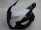 Bleu Blanc Carrosserie Moto Suzuki GSXR 600 / 750 K4 2004-2005 Bleu Blanc Carrosserie Moto Suzuki GSXR 600 / 750 K4 2004-2005