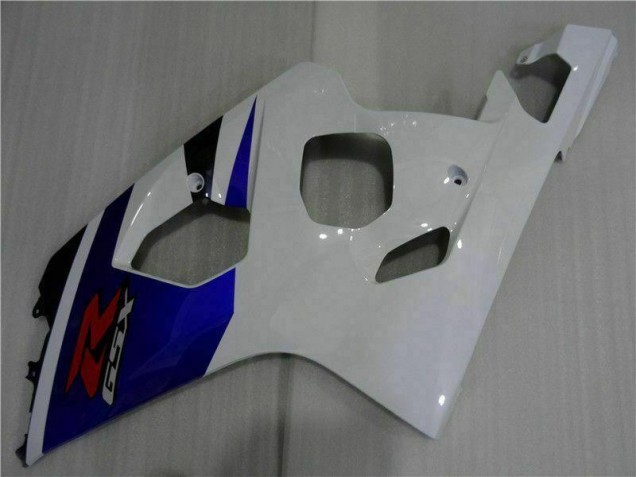 Bleu Blanc Carrosserie Moto Suzuki GSXR 600 / 750 K4 2004-2005 Bleu Blanc Carrosserie Moto Suzuki GSXR 600 / 750 K4 2004-2005