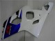 Bleu Blanc Carrosserie Moto Suzuki GSXR 600 / 750 K4 2004-2005 Bleu Blanc Carrosserie Moto Suzuki GSXR 600 / 750 K4 2004-2005