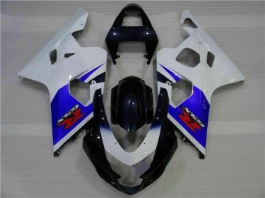 Bleu Blanc Carrosserie Moto Suzuki GSXR 600 / 750 K4 2004-2005