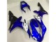 Bleu Blanc Carrosserie Moto Yamaha R1 2002-2003 Bleu Blanc Carrosserie Moto Yamaha R1 2002-2003