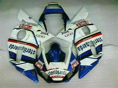 Bleu Blanc Carrosserie Moto Yamaha R6 1998-2002