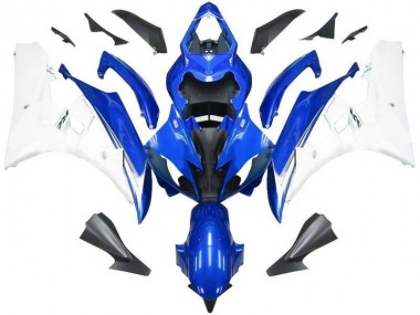 Bleu Blanc Carrosserie Moto Yamaha R6 2006-2007