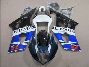 Bleu Blanc Décalque Carénage Moto Suzuki GSXR 1000 K3 2003-2004
